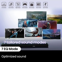 Hisense 5.1 Ch Soundbar R652 440W Rear Surround Speakers 6.5” Wireless Subwoofer