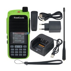 HamGeek HGA37 70-900MHz Walkie Talkie Handheld Transceiver AM FM UHF VHF Radio