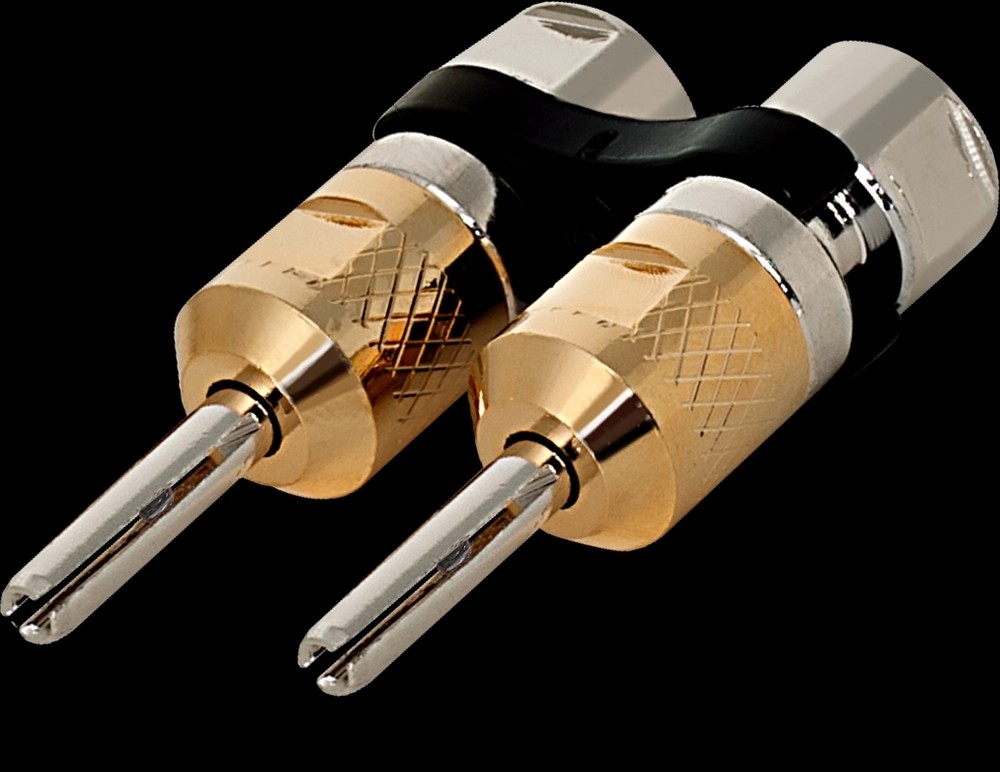 CARDAS AUDIO – CABD Double Banana Plug Speaker Connector, 1 Piece double plug