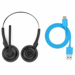 JLAB GoWorkPop Wireless On-Ear Headset (HBGWRKPOPRBLK4)