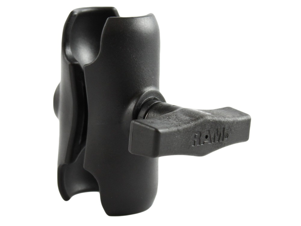 RAM Mount Plastic 1.5” Ball 2.25” Double Socket Short Size Arm RAP-201U-B