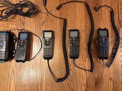 Simrad RS90 Black Marine Radio System w/ 4 Handsets 3 wired 1 wireless