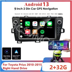 Car Multimedia Player 9in USB FM Head Unit 2+32G Fit For Toyota Prius 2010-2015