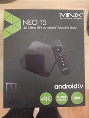 Android TV ,MINIX NEO T5 4K HDR H.265/HEVC 9.0 Box 16GB Wi-Fi BT