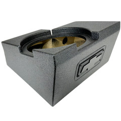 Silverado Sierra 19-24 Crew Cab Subwoofer Box Enclosure Single Woofer 1×12″