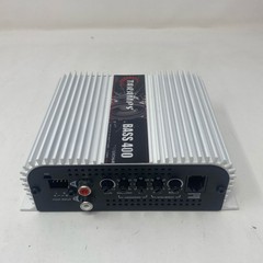 Taramps BASS 400 2-Ohm Mono Car Amp 400W RMS – White/Silver