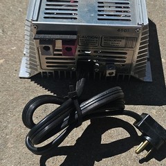 Power Source 12vdc Battery Charger Power Supply 30A Working
