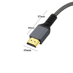 HDMI 2.2 Cable, 96Gbps UHD HDR HDMI Cord 16K60Hz,12K120Hz,8K240Hz,4K480Hz, eA…