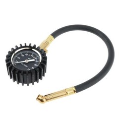 Portable ABS + Metal 100PSI Precision Pointer Style Tire Pressure Gauge