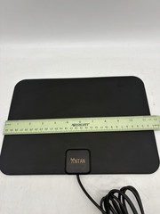 ANTAN Indoor Window HDTV Antenna 35 45 Miles Range Support +coaxial cable Black