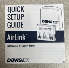 Davis AirLink 7210 Air Quality Monitor Smoke Dust Pollution For 2.4GHz Network