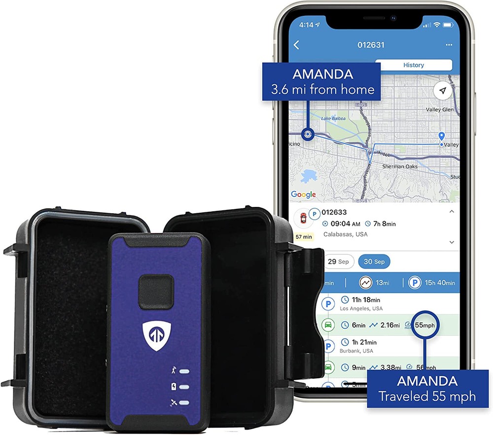 Spark Nano 7 LTE CAR & VEHICLE GPS Tracker With Magnetic Water Resistant Case