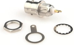 BNC Female Jack Bulkhead Mount Solder Cup RF Connector 50 Ohm – 1/2/5/10 Packs