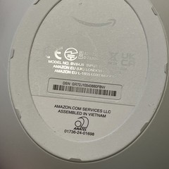 Amazon Echo Spot Smart Speaker Display (Model BV84J9) – White