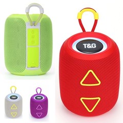 Portable Wireless Speaker with Exquisite Cylindrical Shape Subwoofer