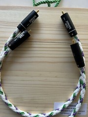 XLO Reference-3 R3-1-0.5M Single Ended Audio Pair Of RCA Cables 1.64FT