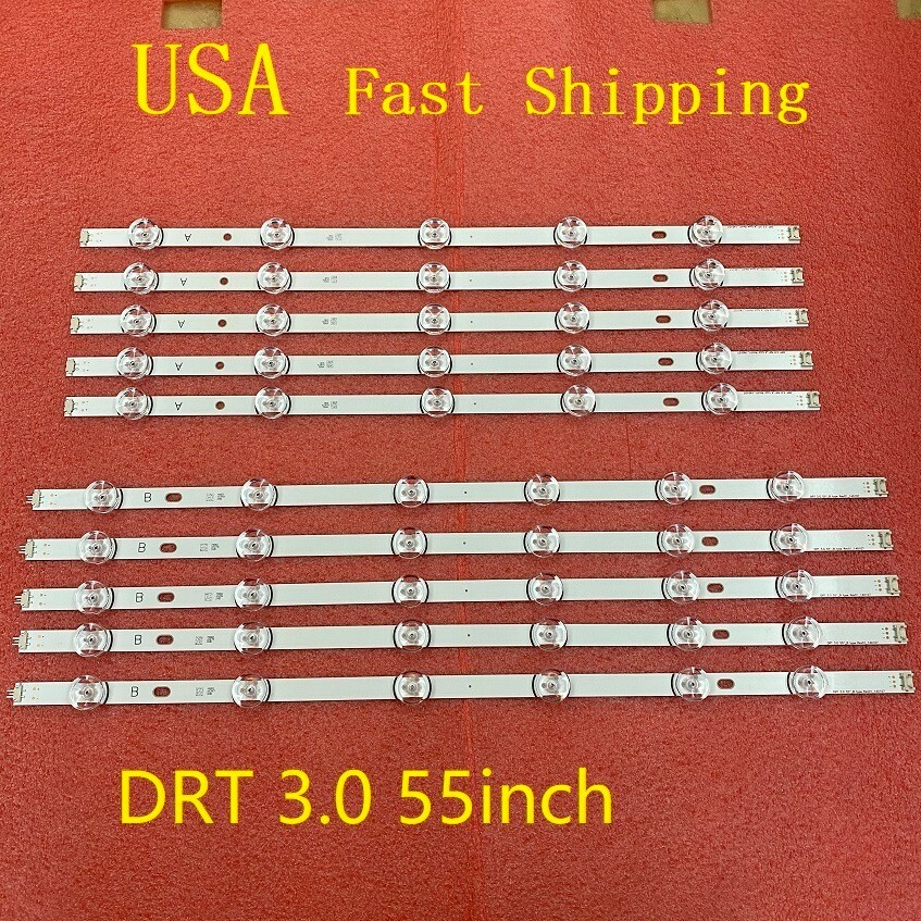 1set LED strip For LG 55LH5750 55LB5700 55LF6000 UB AGF78401601 NC550DUE-VCCP1