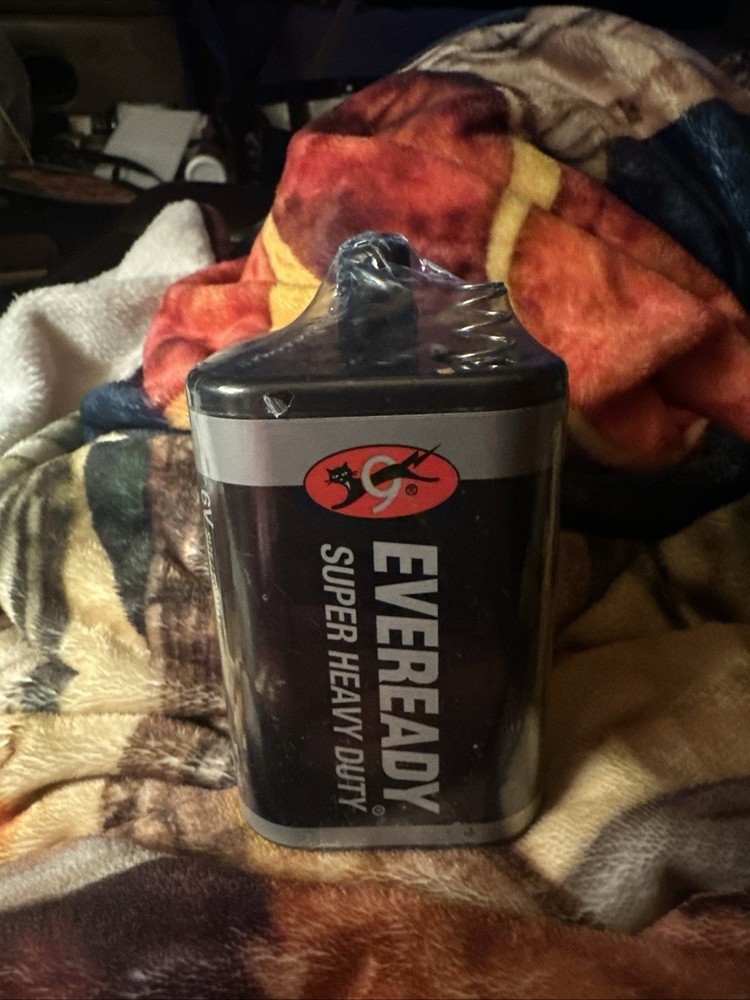 EVEREADY 6V Battery 🪫 , Super Heavy Duty 6 Volt Battery, 1 Count