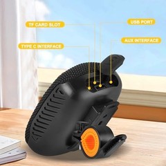 Portable Bluetooth for Bike, IPX5 Waterproof Wireless Traveling Bicycle Speakers