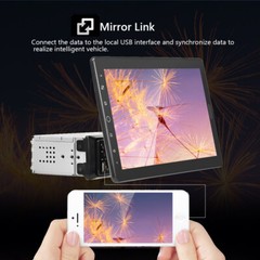 10.1″ Carplay Car Stereo Radio Single 1Din Rotatable Touch Screen Bluetooth MP5