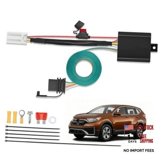 4 Pin Trailer Wiring Harness Kit 56370 Vehicle Standard 4 Honda CRV 2017-2024