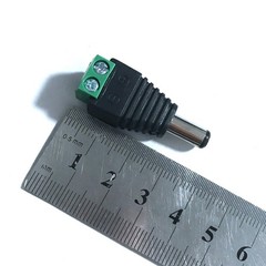 20PAIRS 12V Male+Female 2.1×5.5MM DC Power Jack Plug Adapter Connector for CCTV