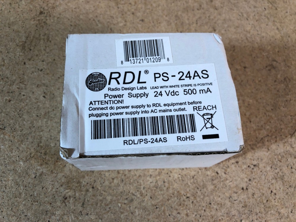 RDL PS-24AS Switching Power Supply 24Vdc 500mA