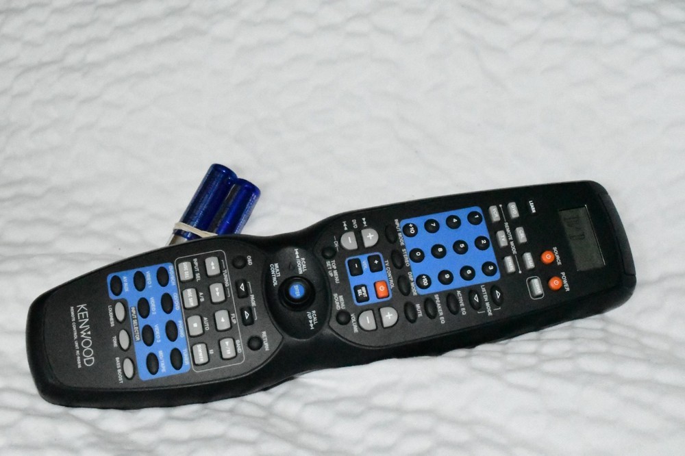 Kenwood RC-R0816 Audio Video Receiver Remote Tested W Batteries genuine rare