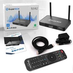 📺New SuperBox S6 PRO 2025 Media Box 4+32gb Wifi Factory SEALED!
