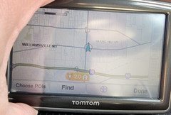 TomTom XXL 550 T Portable GPS Navigator Lifetime Traffic & Maps Edition Working