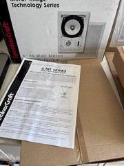 SpeakerCraft Open Box 6″ MT In-Wall or Ceiling Speakers 1 Pair (2) Speakers/Box