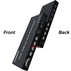 4k 60Hz 4×1 KVM HDMI Multi-viewer 2 3 4 Quad Screen Display Video Converter PIP
