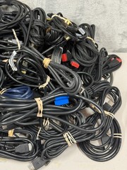 Lot of 93 HDMI Cables – Bulk Wholesale – Mostly Used some New – Various Lengths