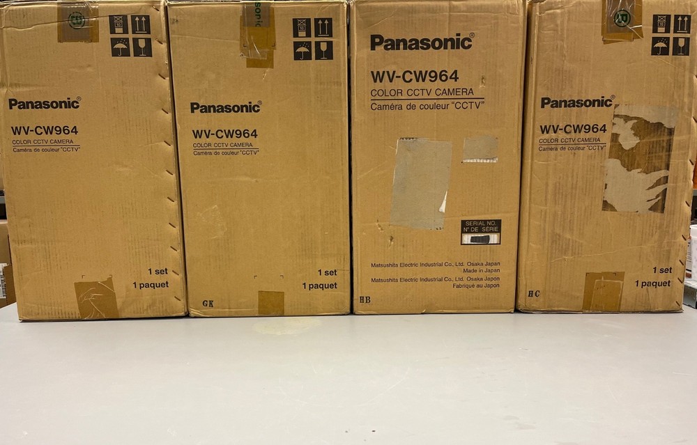 Panasonic WV-CW964 Color CCTV Weather-Proof Dome Surveillance Camera New In Box
