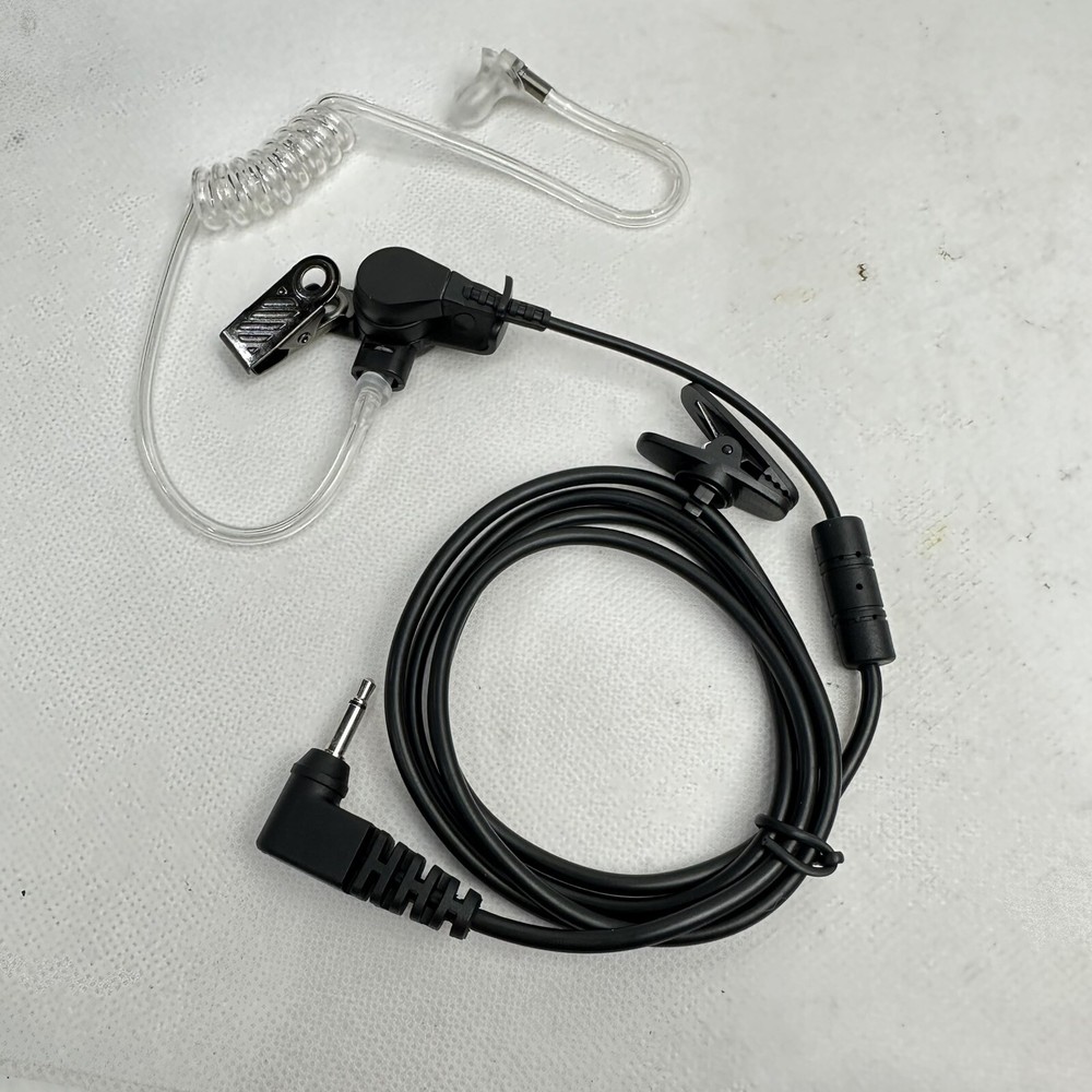 42” Klein Shadow 3.5mm Listen Only Earpiece for Speaker Microphone Clear Eartube