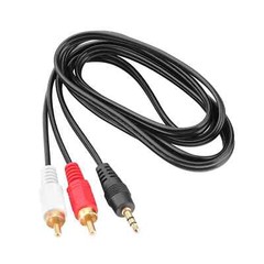 3.5mm to RCA Cable 2RCA to 3.5mm 2-RCA to AUX Cord Adapter Stereo Audio Y-Cable
