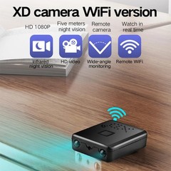 Smart Mini WiFi Camera Wireless 1080P HD Small Night Cam w/Battery Home Security