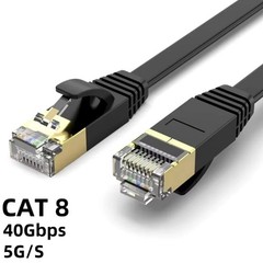 Cat 8 Ethernet RJ45 Cable Super Speed 40Gbps Patch LAN Network Gold Plated Lot