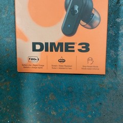 Skullcandy Dime 3 True Wireless Earbuds Black New & Sealed