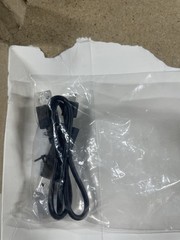 Gray/Black RF Wireless Over-Ear Headphones w/ Built-In Mic, USB Cable
