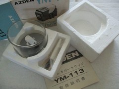 Piezo YM-113 MM cartridge never used CD-4 compatible, original packaging