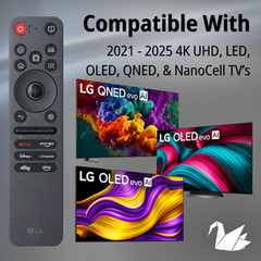 New LG TV Remote Control With Voice For 2022-2025 LG Smart TV UHD LED OLED QNED