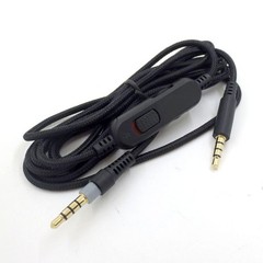 Plastic+Metal Headphone Cable Audio Cord Line for HyperX Cloud Mix Cloud Alpha