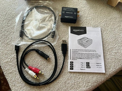 192KHz Digital to Analog Audio Converter DAC Digital SPDIF Amazon Basic LOT (66)