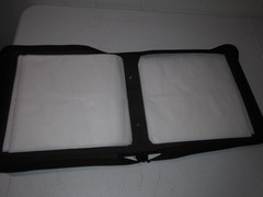 Case Logic/Unbranded 208 CD/DVD Storage Binder with Zipper Closure Brand New!