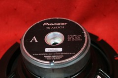 Pioneer A-Series TS-A653CH 6.5″ 2-way, 370 W Max Component Speakers Used #U8
