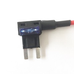 Mini Fuse Tap Fuse Holder Add-a-circuit Car Auto ATM Blade 15A Fuse Truck RV 12V
