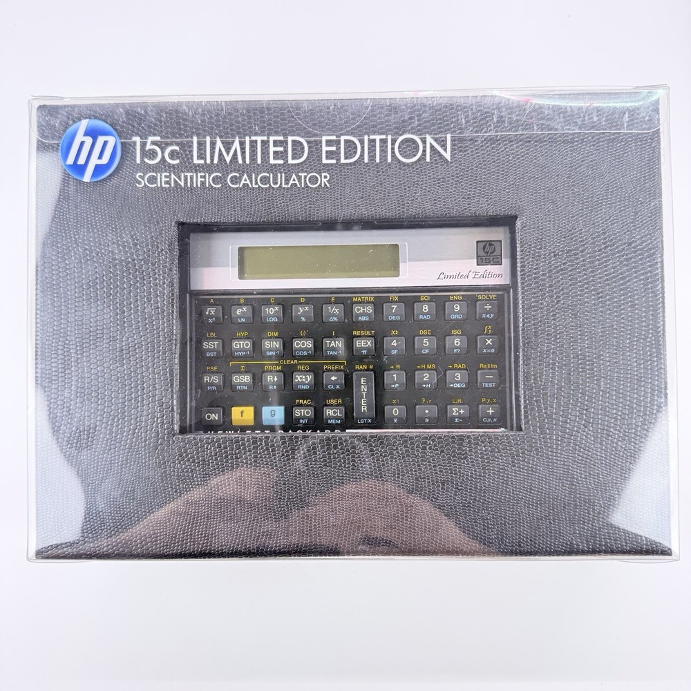 HEWLETT PACKARD HP 15c Limited Edition Scientific Calculator NEW Fast Free Ship!