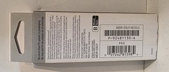 NIP Sony MDR-E9LP Wired Black Stereo Headphones Fashion Earbuds