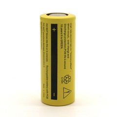 2pcs ETSAIR 26650 Battery 12800mAh 3.7V Li-ion Rechargeable Cell For LED Torch